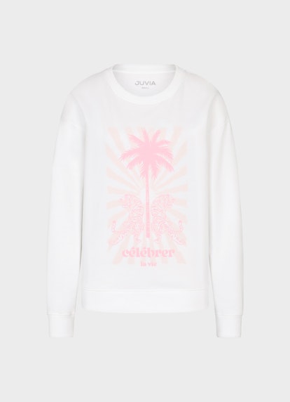 Oversized Fit Sweatshirts Sweater white-almond blossom