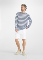 Regular Fit Strick Strick Pullover denim