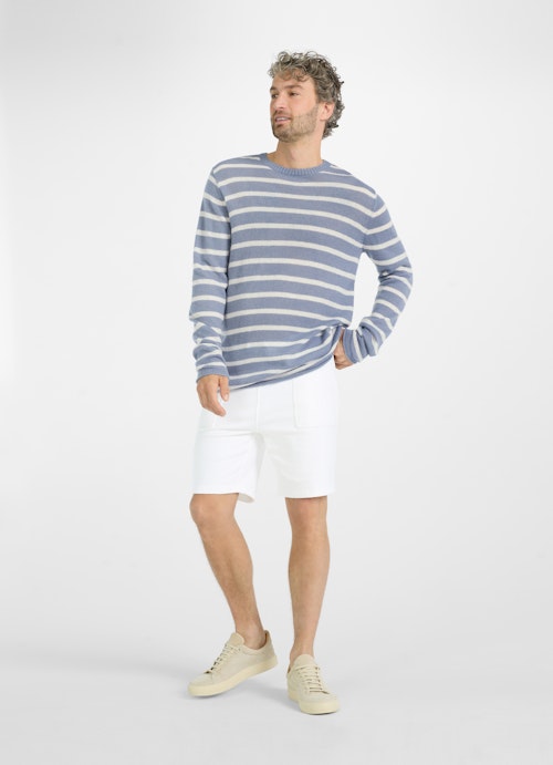 Coupe Regular Fit Maille Pull en maille denim