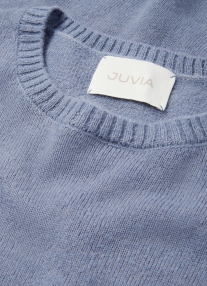 Regular Fit Strick Strick Pullover denim
