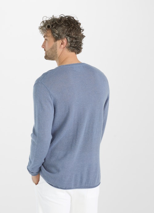 Regular Fit Strick Strick Pullover denim
