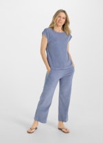 Regular Fit T-Shirts Frottee Boxy - T-Shirt denim