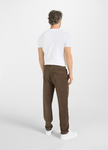 Coupe Regular Fit Pantalons Velours côtelé - Pantalon khaki