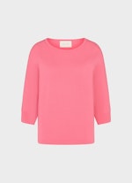 Casual Fit Strick Cashmere Blend - Pullover bubblegum