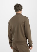 Regular Fit Jacken Sweatjacke khaki