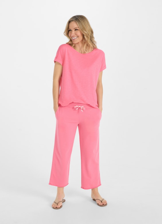 Casual Fit T-Shirts Boxy - T-Shirt bubblegum