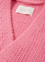 Casual Fit Strick Strick - Cardigan bubblegum