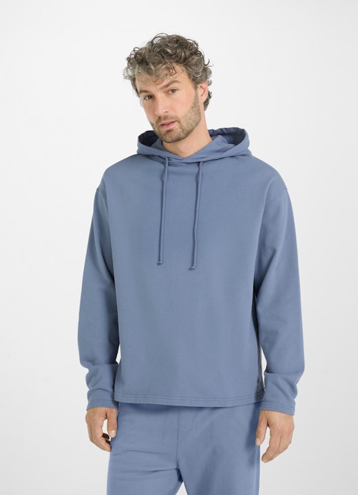 Casual Fit Sweater Hoodie denim
