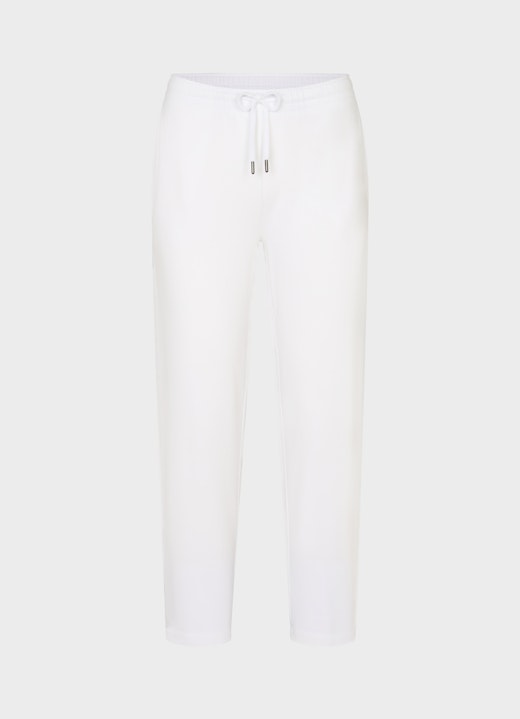 Casual Fit Hosen Casual Fit - Sweatpants white