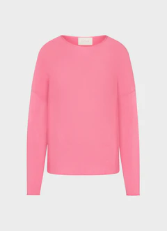Casual Fit Knitwear Viscose stretch sweater bubblegum