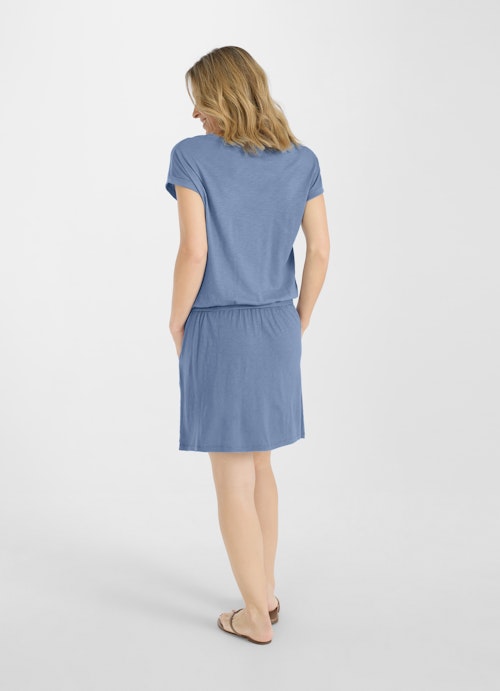 Regular Fit Kleider Jerseykleid denim