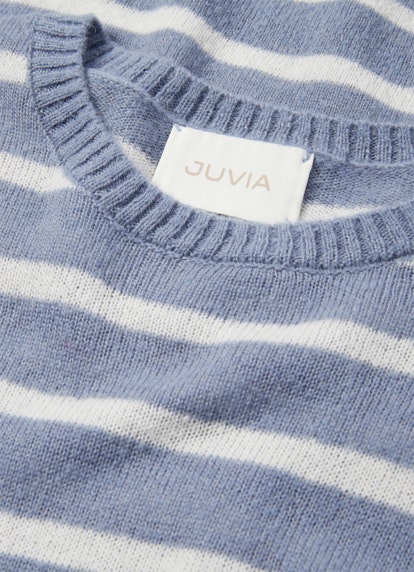 Regular Fit Strick Strick Pullover denim