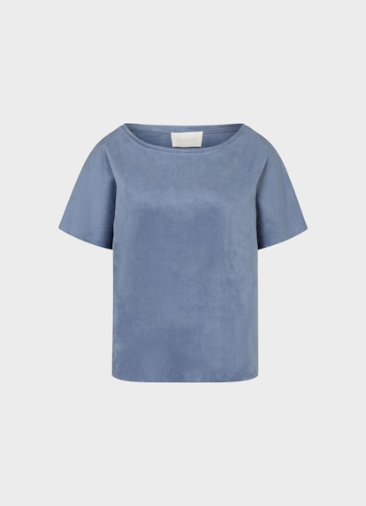 Regular Fit Tops Tech Velours - Top denim