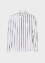 Regular Fit Hemden Leinen - Hemd denim