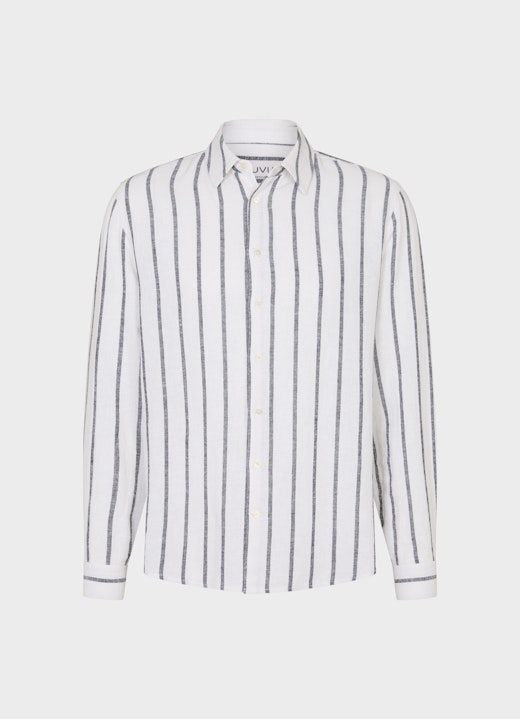 Regular Fit Hemden Leinen - Hemd denim