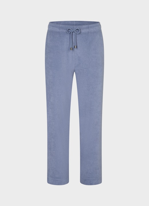 Wide Leg Hosen Culottee Frottee - Hose denim