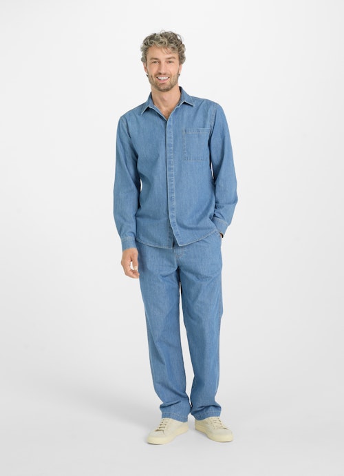 Regular Fit Hemden Denim - Hemd denim