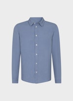 Regular Fit Hemden Leinen - Hemd denim