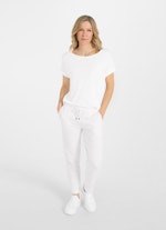 Casual Fit Hosen Casual Fit - Sweatpants white