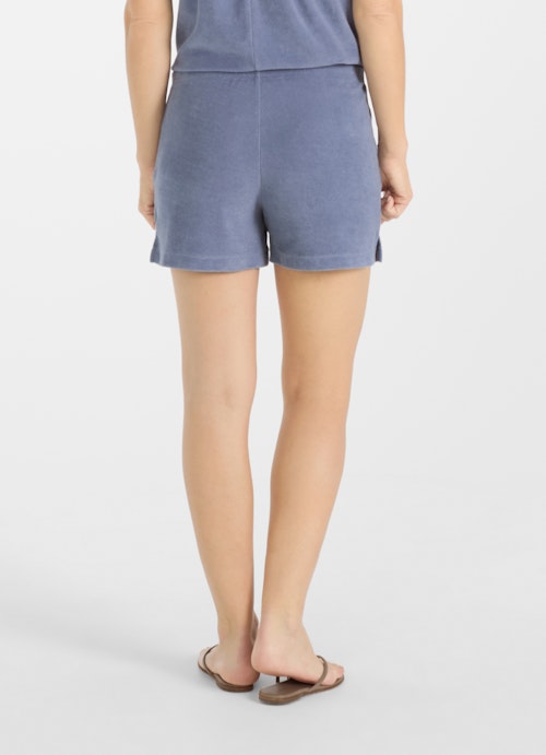 Medium Fit Shorts Terry - Shorts denim