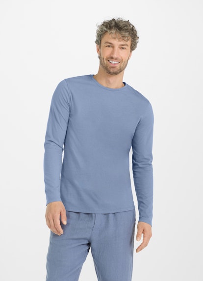 Regular Fit Longsleeves T-Shirt denim