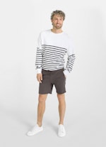 Slim Fit Shorts Frottee - Shorts charcoal