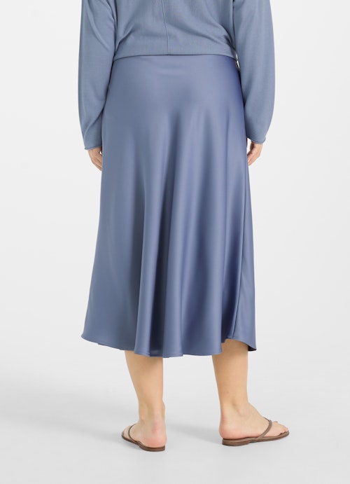 Medium Fit Röcke Satin - Rock denim