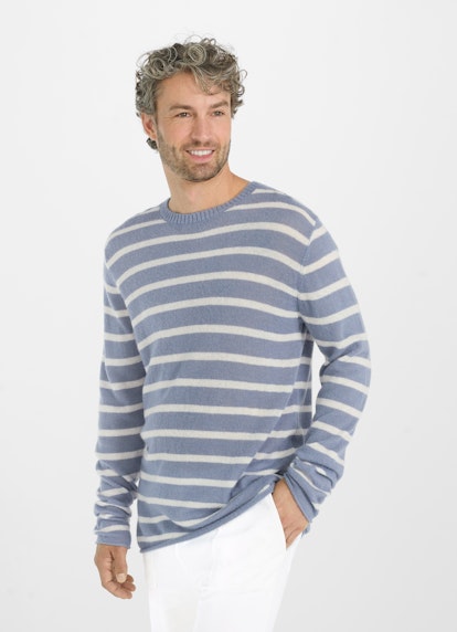 Regular Fit Strick Strick Pullover denim