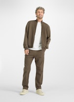 Regular Fit Jacken Sweatjacke khaki