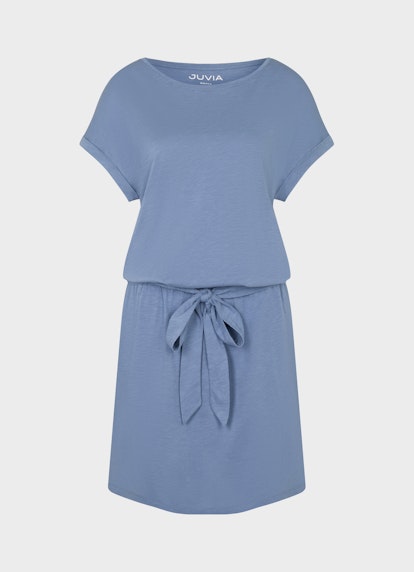 Regular Fit Kleider Jerseykleid denim