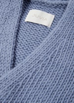 Casual Fit Strick Strick - Cardigan denim