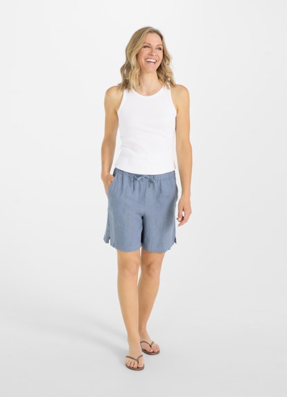 Bermudas Shorts Leinen - Shorts denim