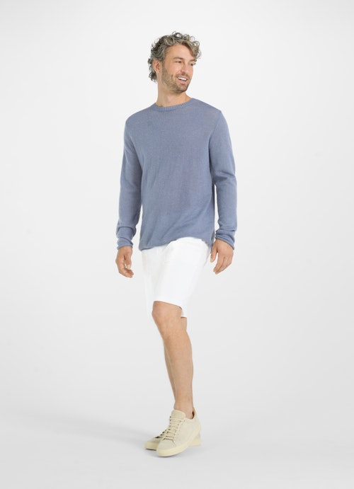 Regular Fit Strick Strick Pullover denim