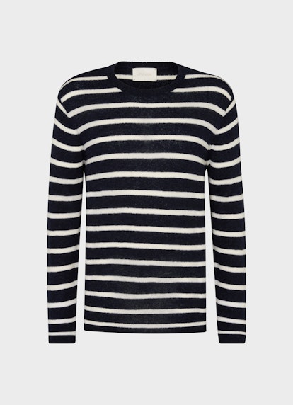 Regular Fit Strick Strick Pullover navy