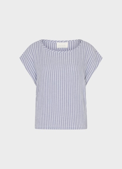 Casual Fit Blusen Musselin - Bluse denim