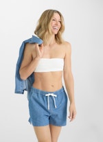 Slim Fit Tops Beach Top white