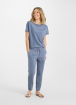 Regular Fit Tops Tech Velours - Top denim