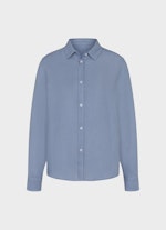 Regular Fit Blusen Leinen - Hemd denim