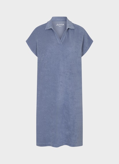 Regular Fit Kleider Frottee - Kleid denim