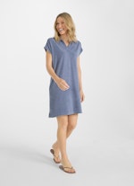 Regular Fit Kleider Frottee - Kleid denim