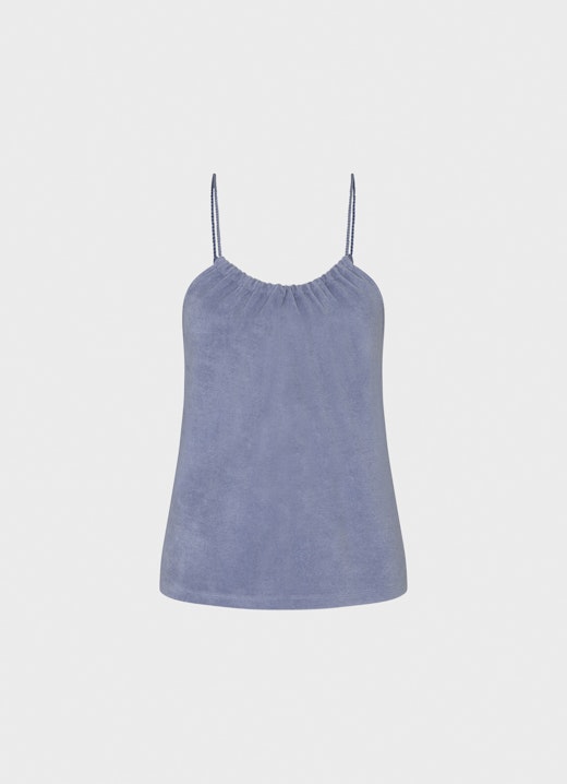 Casual Fit Tops Frottee - Top denim