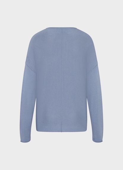 Casual Fit Strick Viscose Stretch - Sweater denim
