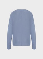 Casual Fit Strick Viscose Stretch - Sweater denim