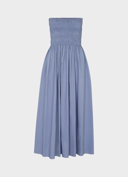 Medium Fit Dresses Poplin - dress denim