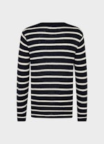 Regular Fit Strick Strick Pullover navy