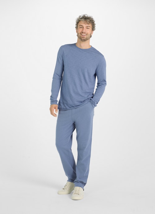 Regular Fit Long sleeve tops T-Shirt denim