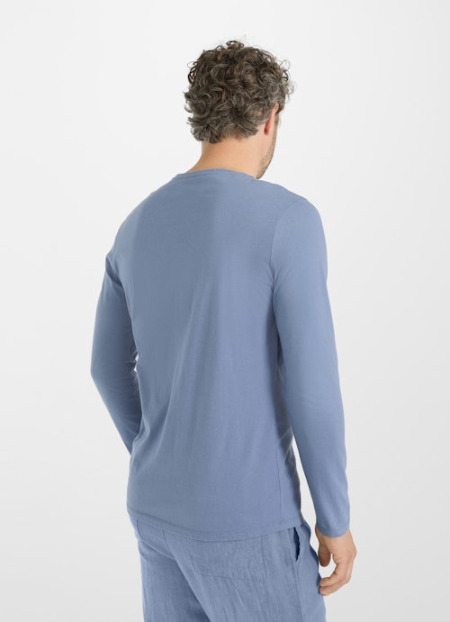 Regular Fit Long sleeve tops T-Shirt denim