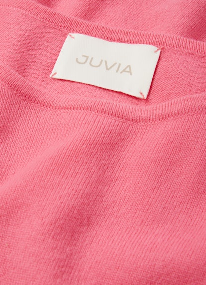 Casual Fit Strick Cashmere Blend - Pullover bubblegum