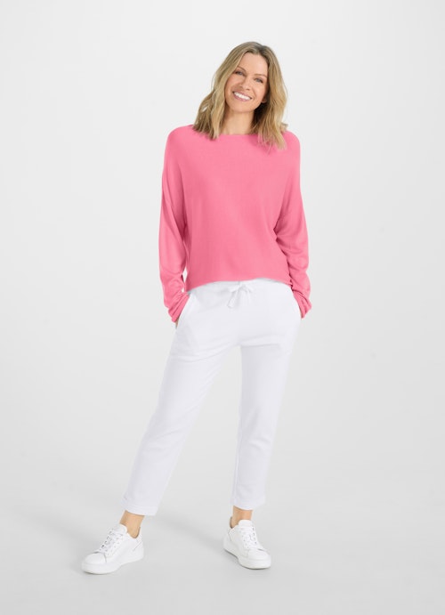Casual Fit Strick Viscose Stretch - Sweater bubblegum