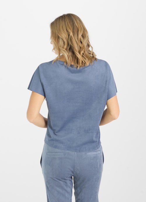 Coupe Regular Fit Hauts Velours technique - haut denim